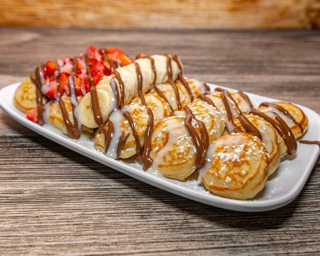 Mini Pancakes.