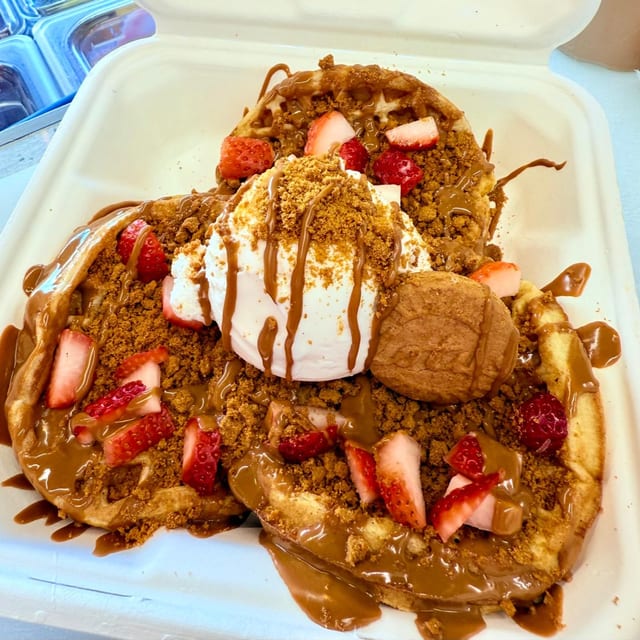 Waffles Biscoff.
